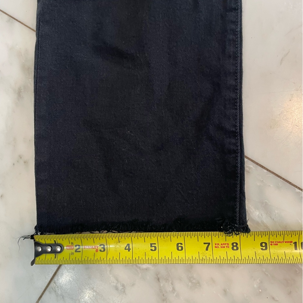 Levi's Women's Straight Leg Jeans - Black - Picture 5 of 8